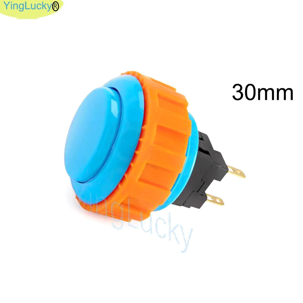 SANWA OBSN 30mm 24mm Original Japan SCREW Type Round Push Button for PC/PS/XBOX/Arcade