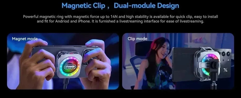 RedMagic VC Liquid Cooler 6 Pro Phone Cooler 30W