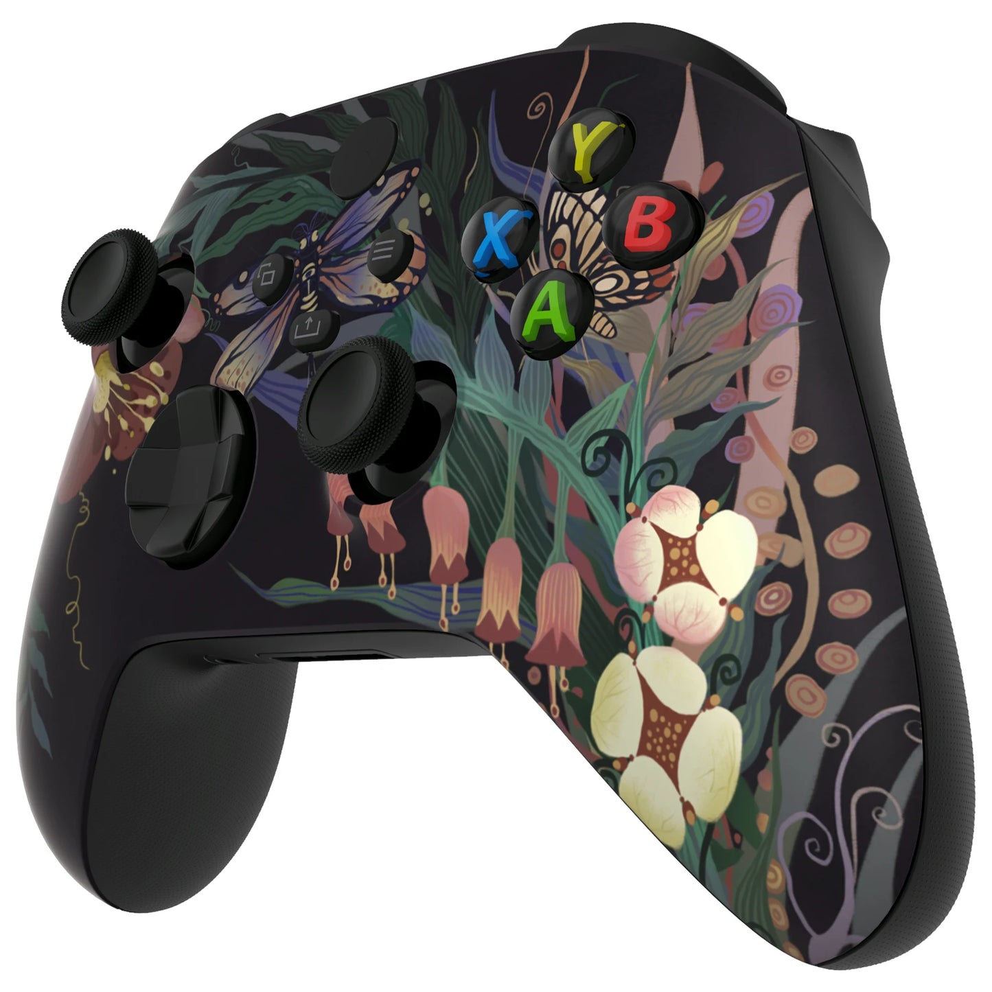 eXtremeRate Replacement Housing Shell Case for Xbox Series X/S (Xbox Core) Controller - Mysterious Garden