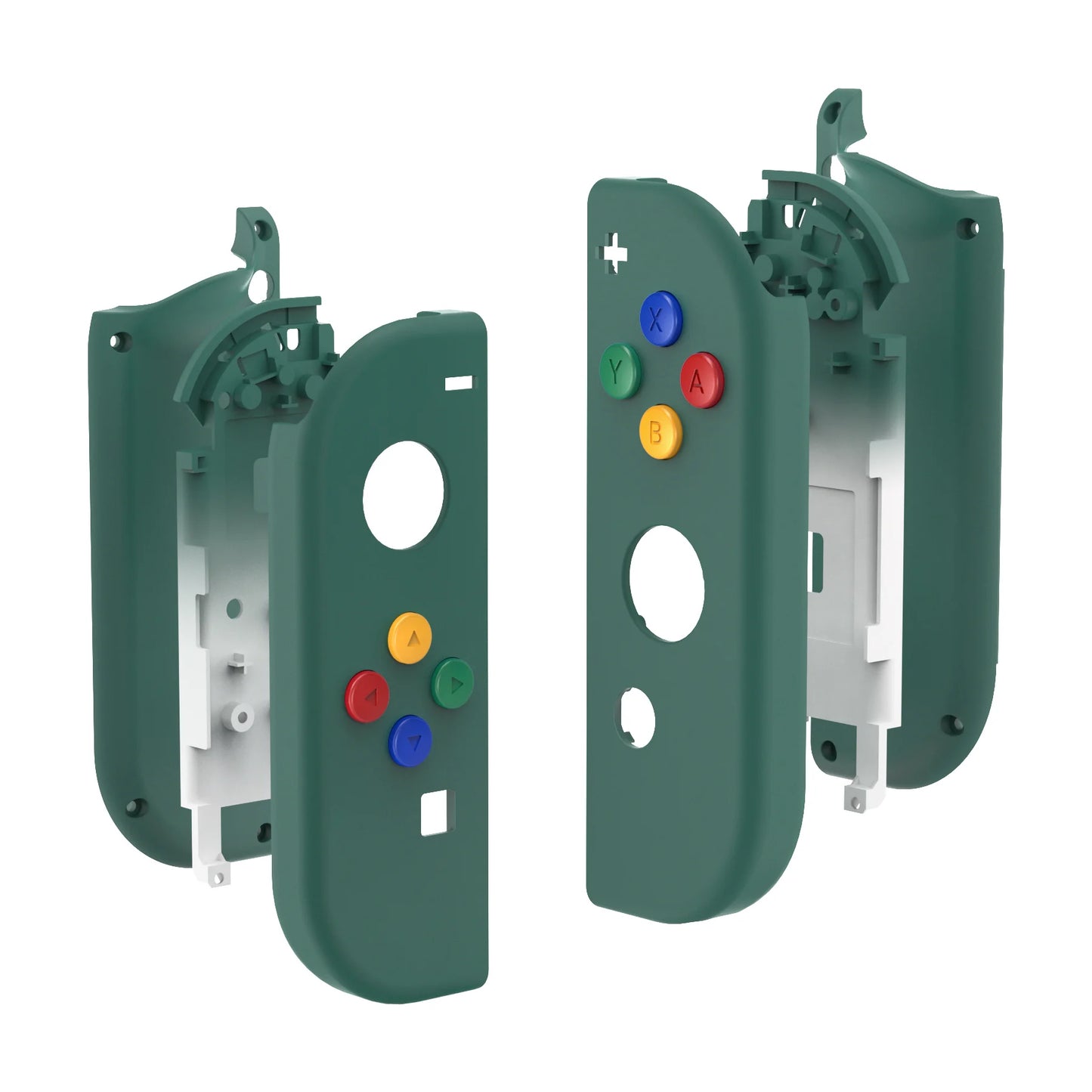 eXtremeRate DIY Replacement Shell Case for NS Switch & OLED JoyCon - Pine Green