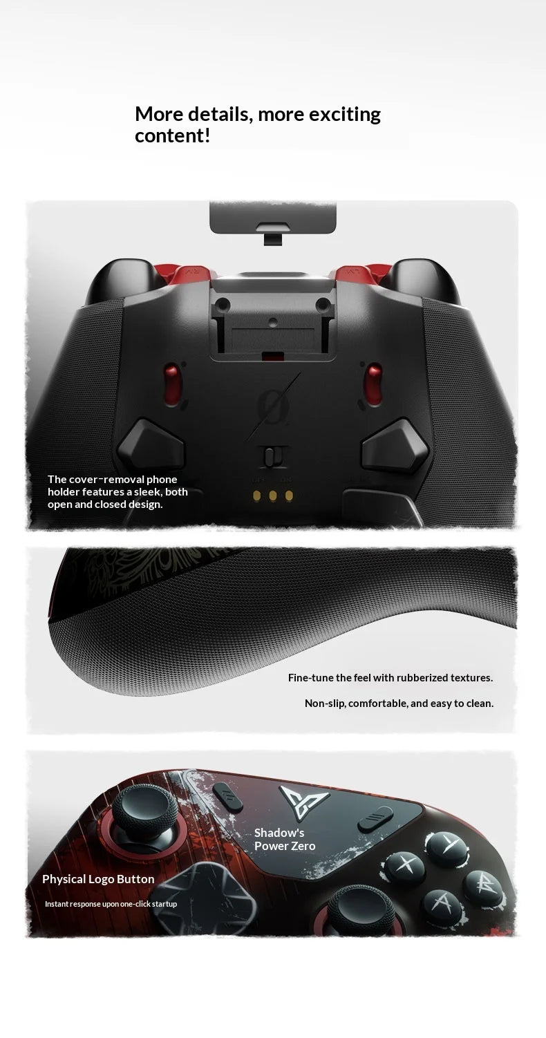 Flydigi Apex 6 Pro Phantom Blade Zero Edition Gaming Controller for PC/Switch Full Set