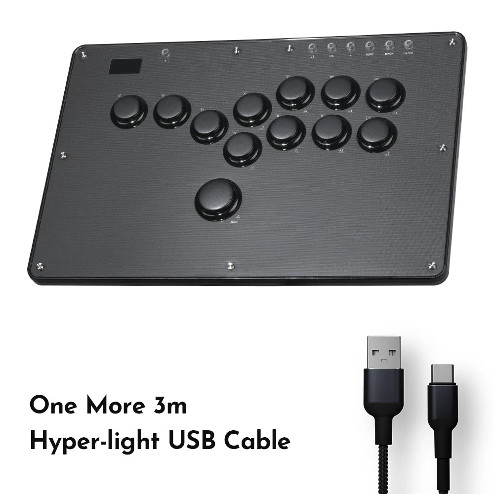 Haute42 U16 Arcade Leverless Controller for PC/PS5/PS4/Switch