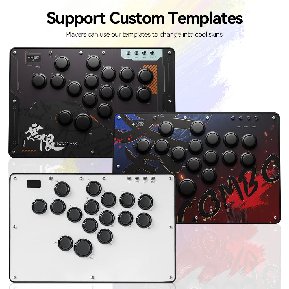 Haute42 U16 Arcade Leverless Controller for PC/PS5/PS4/Switch