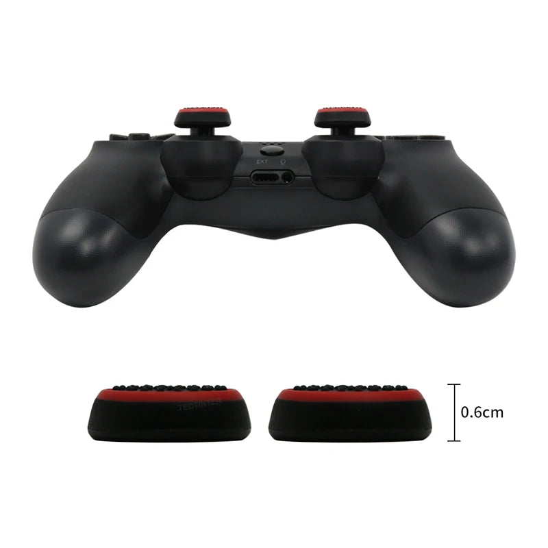 4Pcs Silicone Gel Thumb Grips Cover For Sony PS5/PS4/PS3 For XBOX One Series X/S & Switch