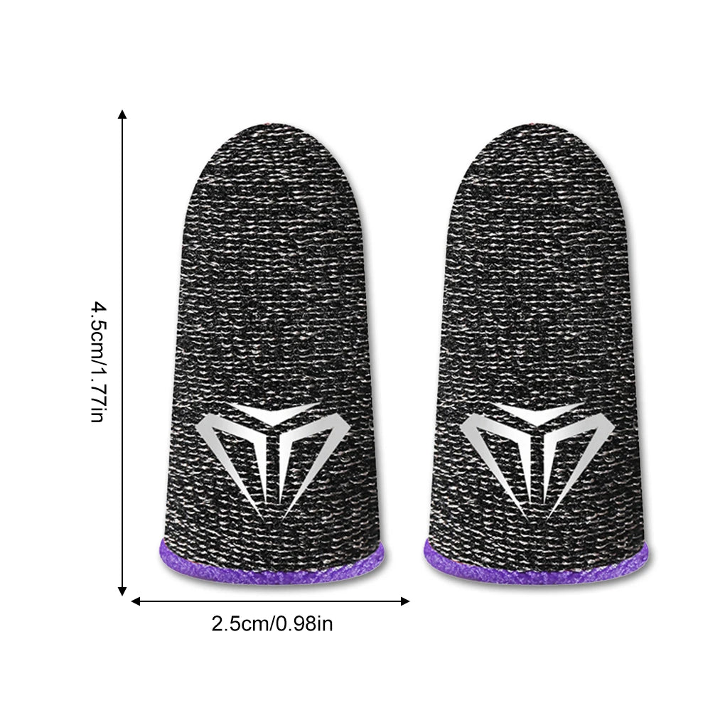 10pcs Mobile Game Fingertip Gloves/Sleeves for Mobile Gamer Sweatproof/Anti-slip/Touch Screen