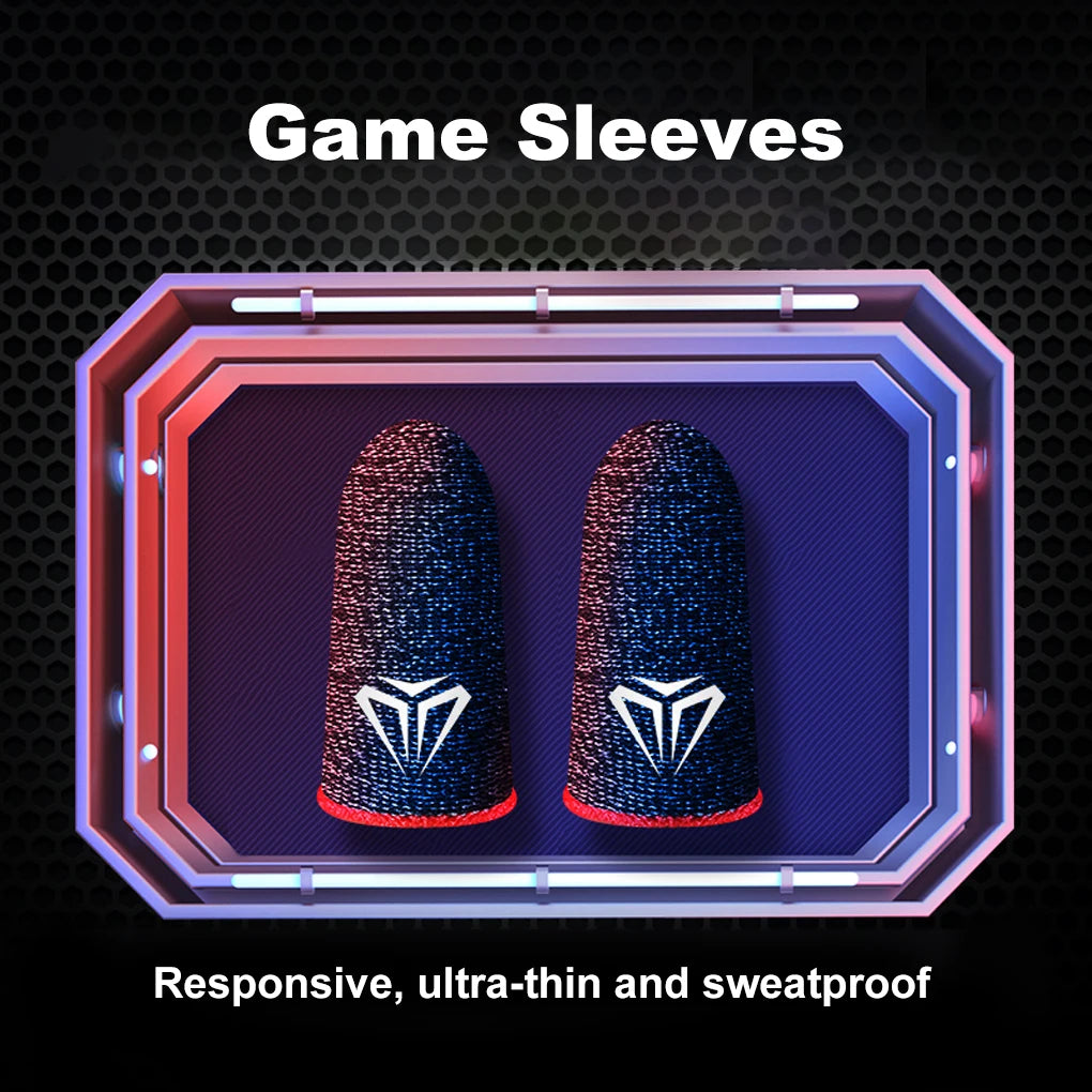 10pcs Mobile Game Fingertip Gloves/Sleeves for Mobile Gamer Sweatproof/Anti-slip/Touch Screen