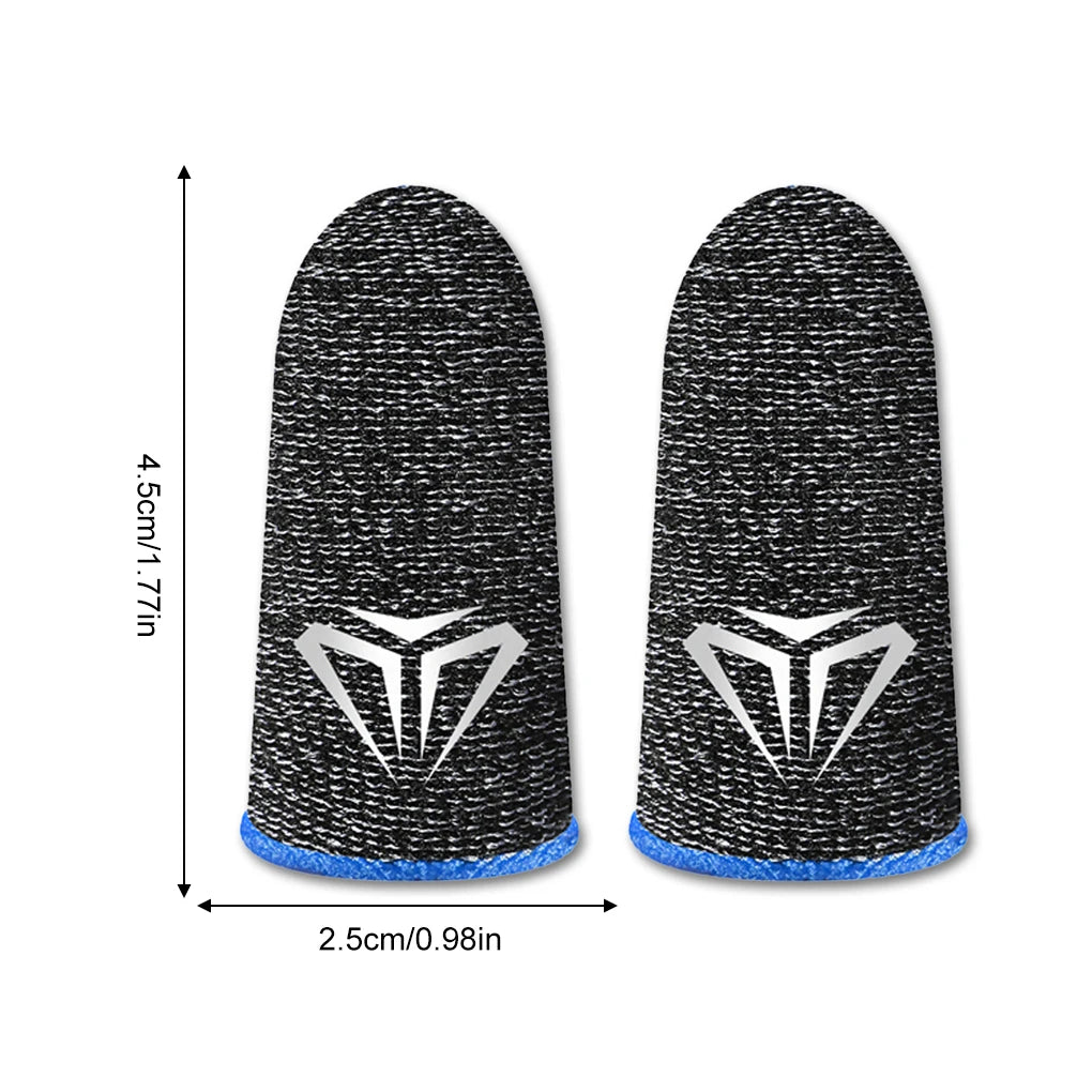 10pcs Mobile Game Fingertip Gloves/Sleeves for Mobile Gamer Sweatproof/Anti-slip/Touch Screen