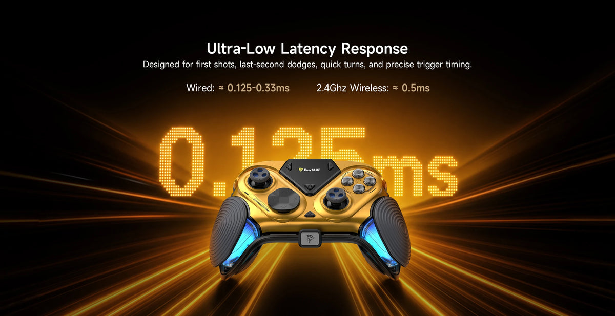 EasySMX Dune 8K Wireless Gaming Controller For PC/Steam/Switch/Android/iOS
