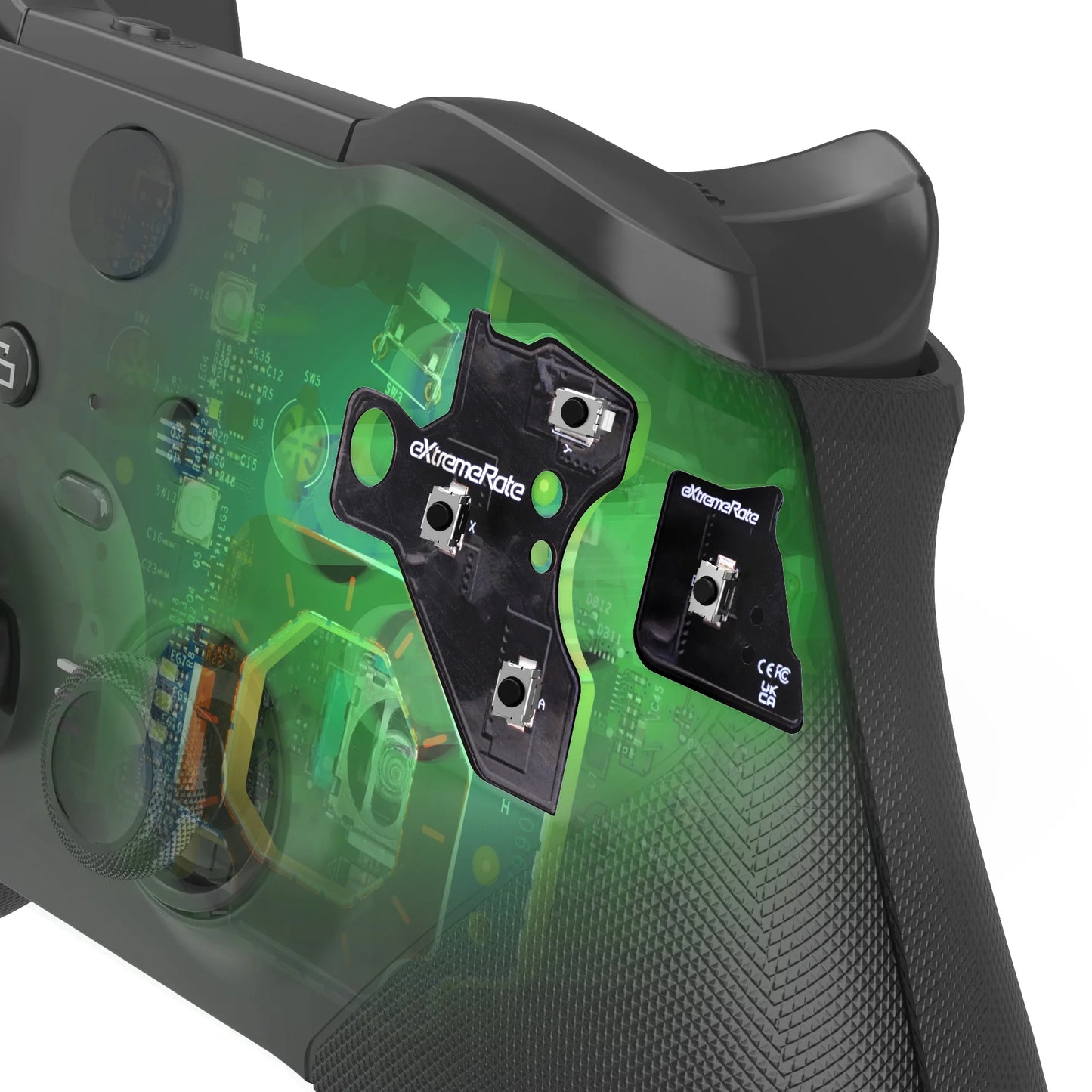 eXtremeRate ABXY Clicky Kit for Xbox Elite Series 2 Core Controller (Model 1797), Mouse Clicky Kit Action Buttons Clicky Kit