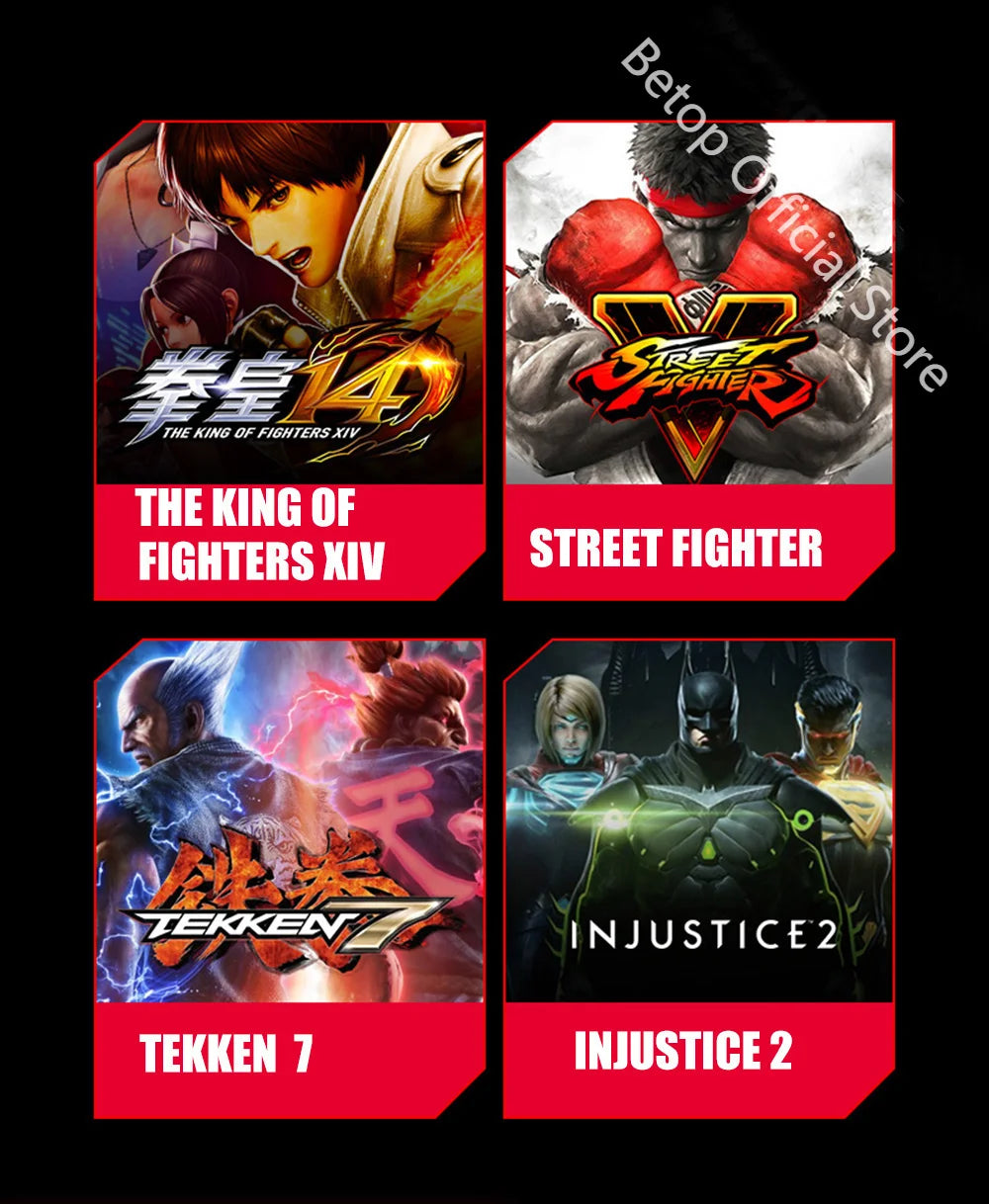 BEITONG C3 Fighting Gamepad for PC/Steam/Android/TV