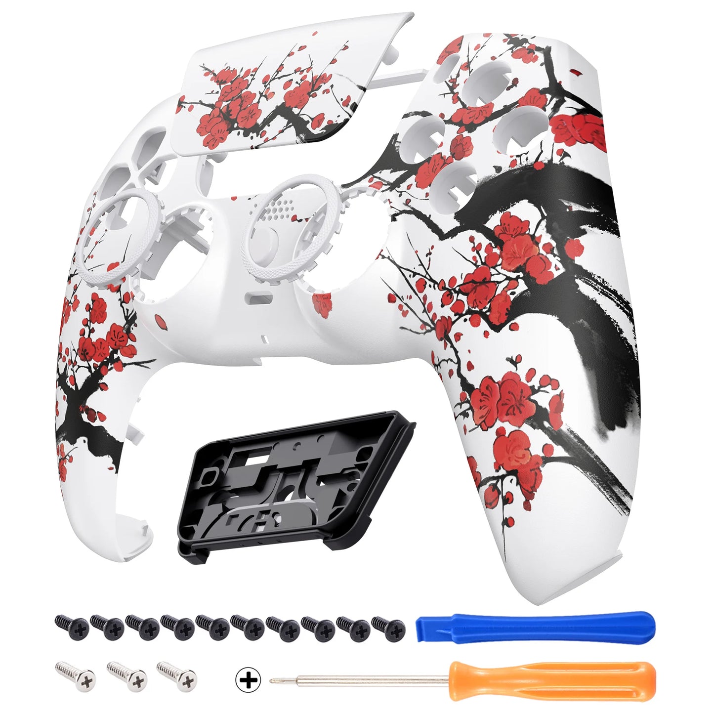 eXtremeRate LUNA Redesigned Replacement Front Shell Touchpad For ps5 Controller BDM-010/020/030/040/050