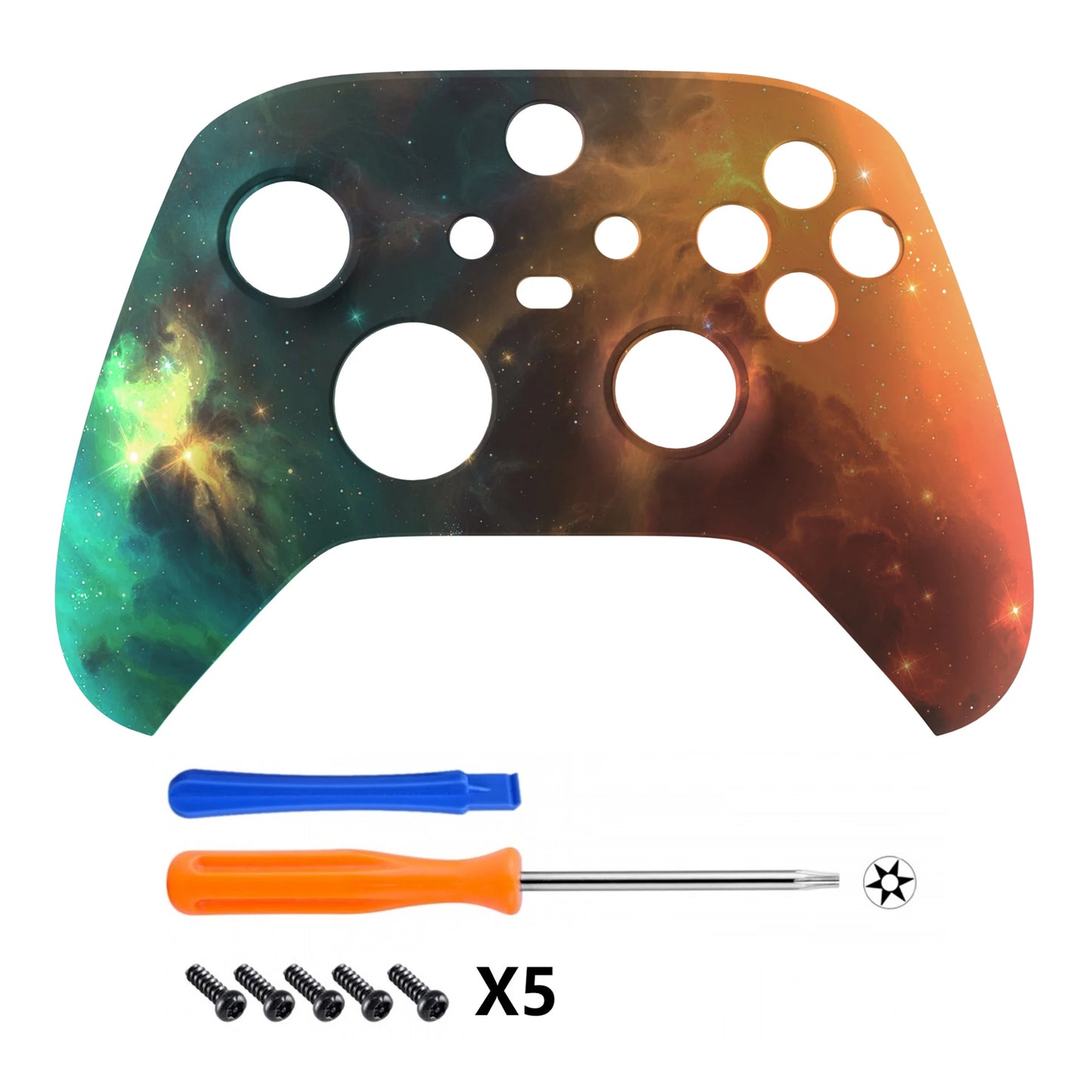 eXtremeRate Replacement Front Housing Shell Custom Cover Faceplate for Xbox Core Wireless ( Xbox Series X/S ) Controller