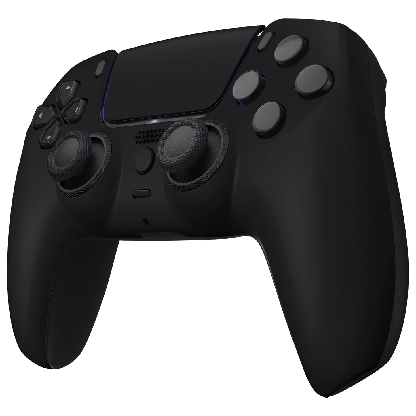 eXtremeRate LUNA Replacement Front Shell Touchpad for ps5 Controller BDM-010/020/030/040/050 - Black/White
