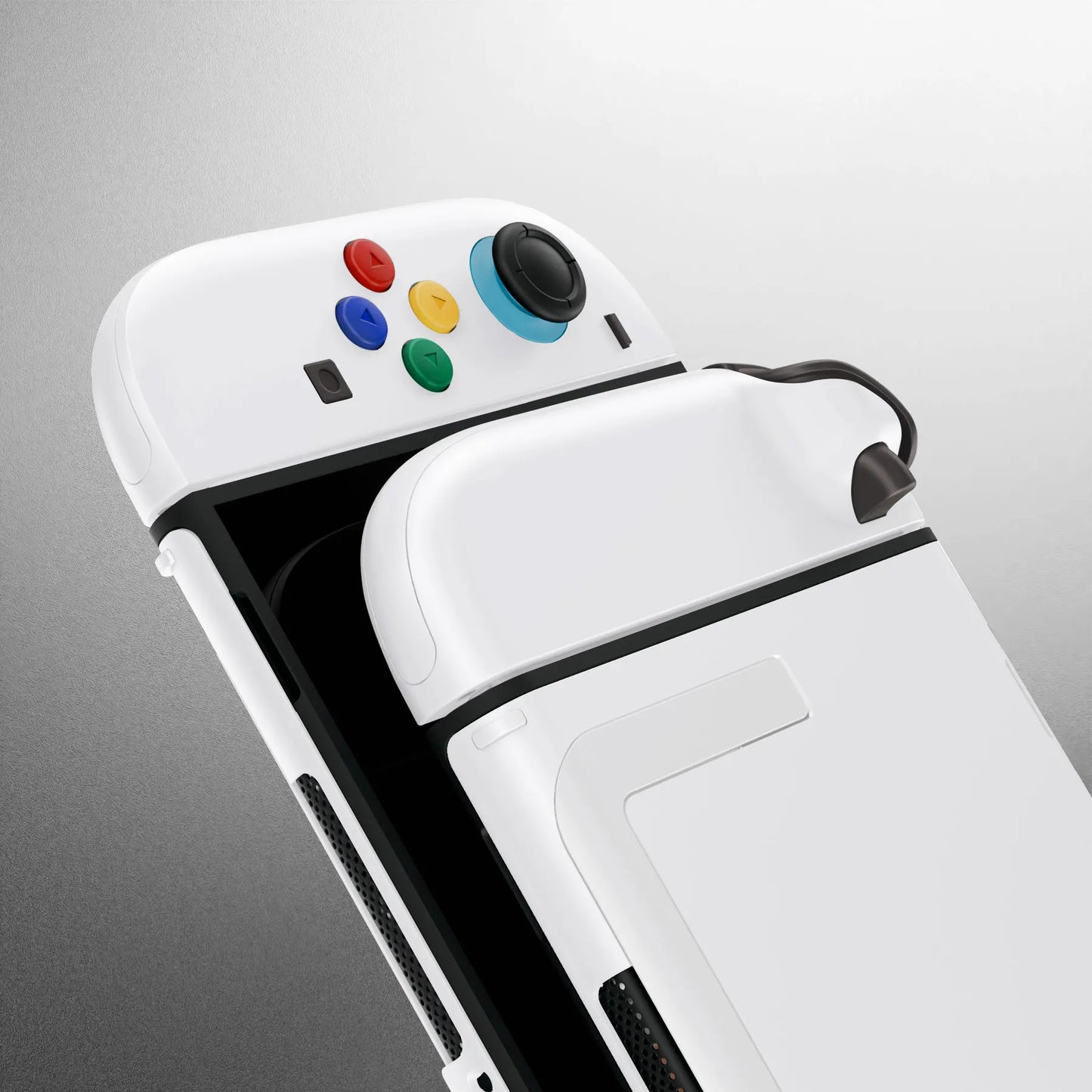 eXtremeRate Full Set Housing w/Buttons for Nintendo Switch 2 for Joycon 2 - White