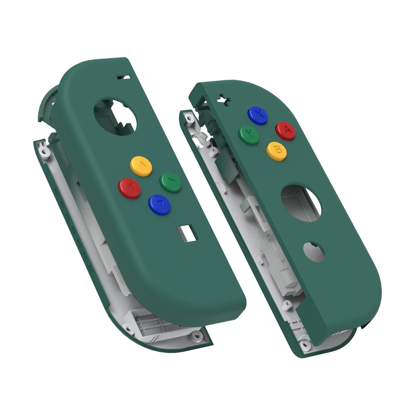 eXtremeRate DIY Replacement Shell Case for NS Switch & OLED JoyCon - Pine Green
