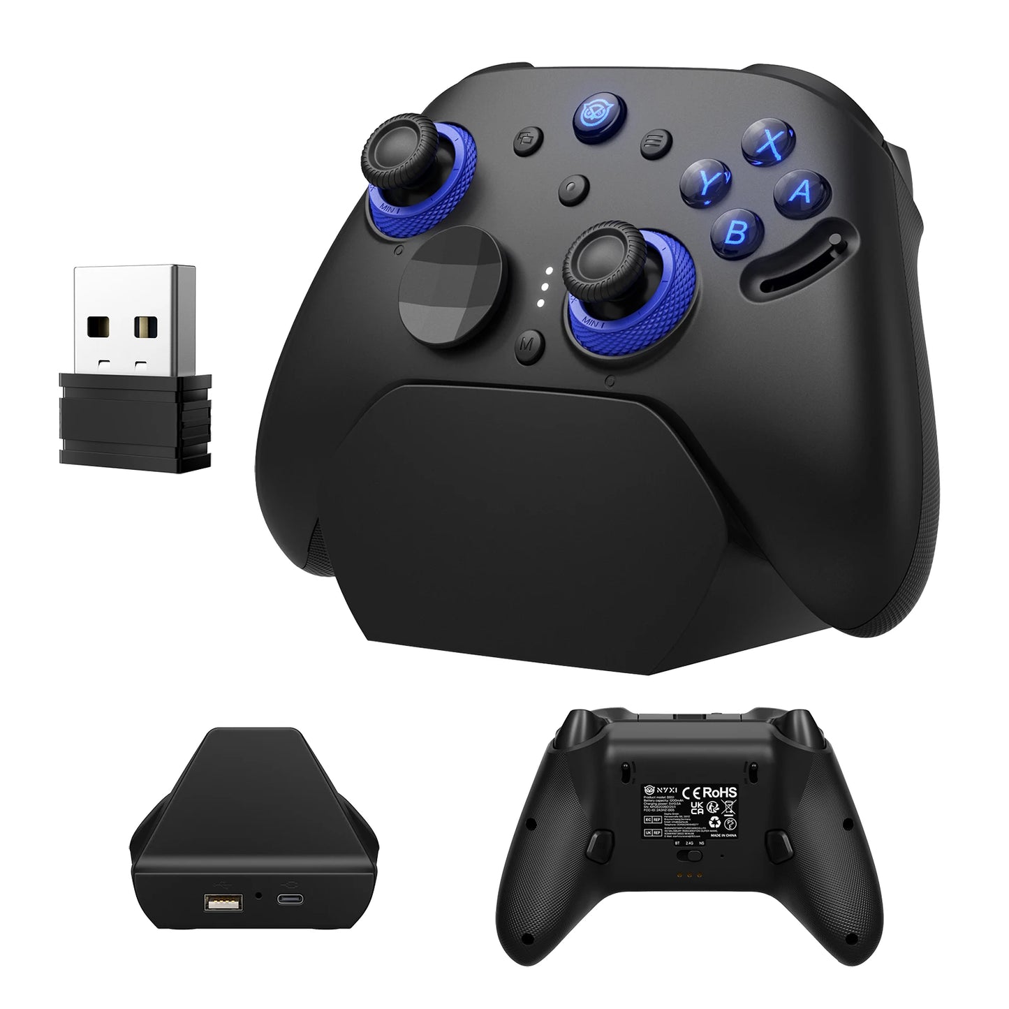 NYXI Imperial Wireless PC Gaming Controller for PC/Switch/Android