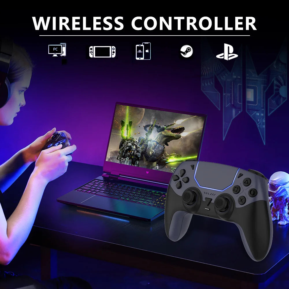 KEKEGAME Wireless Gaming Controller for PS5/PC