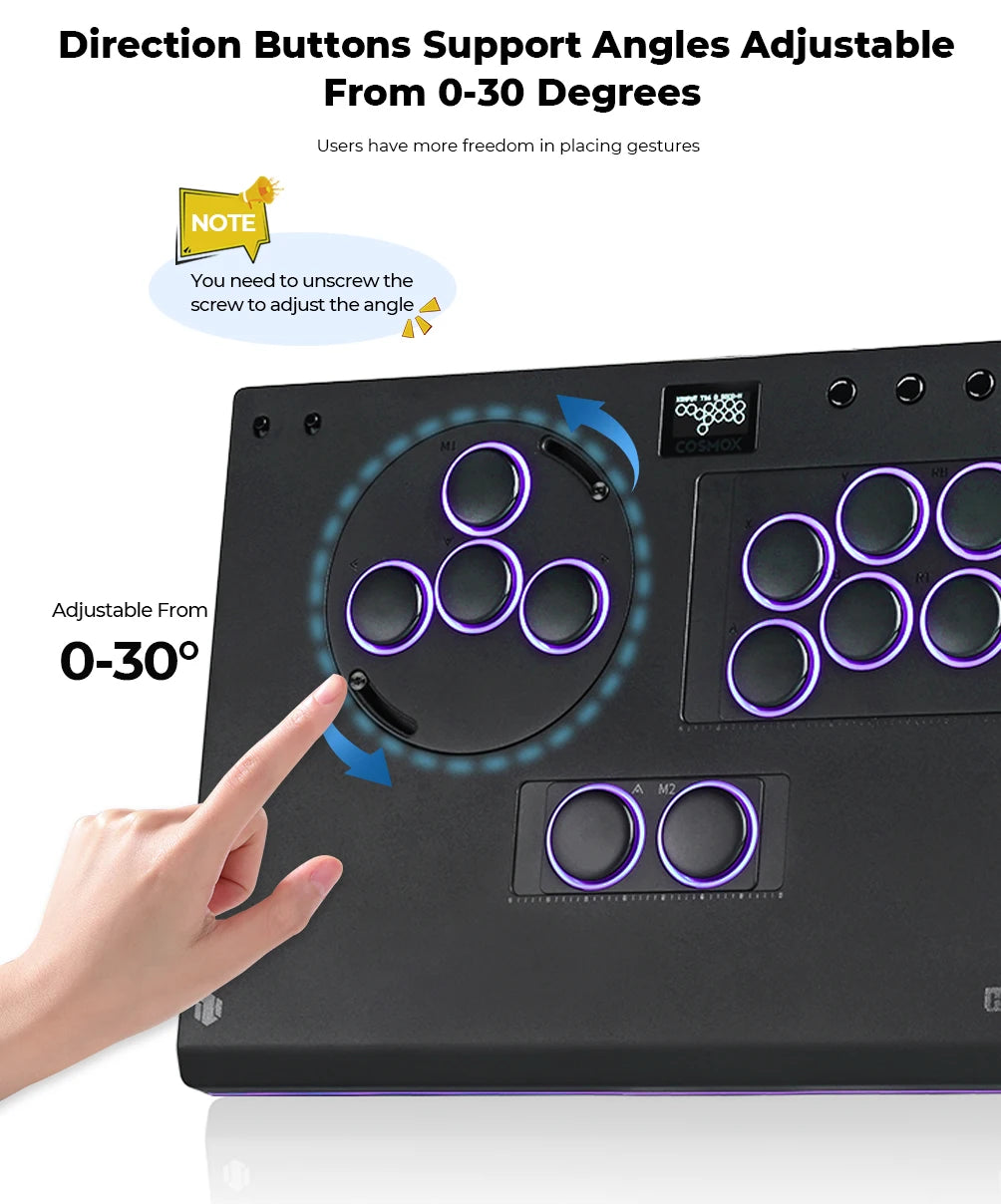 Haute42 X-Move Aluminium Alloy Leverless Controller For PC/PS5/PS4