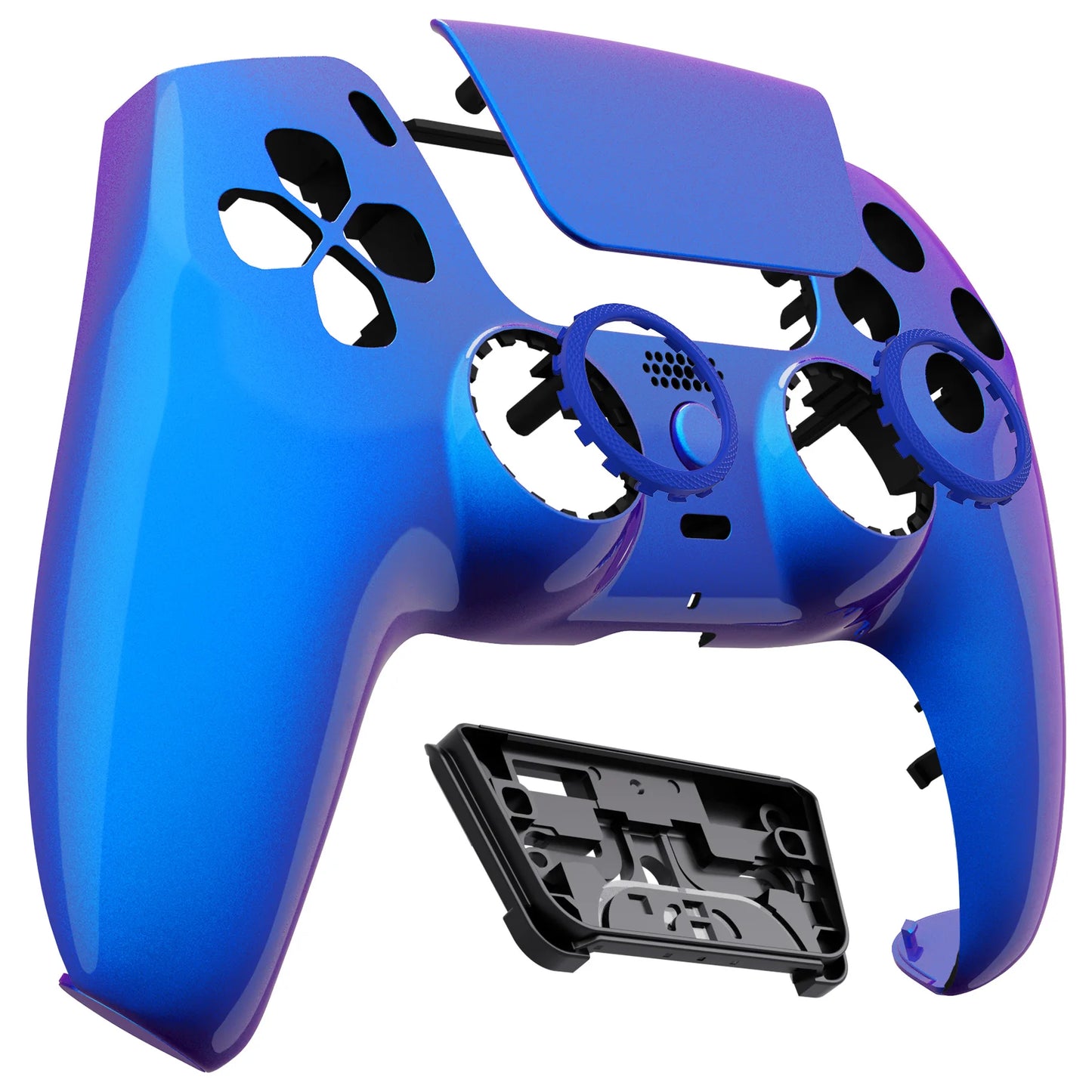 eXtremeRate LUNA Redesigned Replacement Front Shell Touchpad Compatible with ps5 Controller BDM-010/020/030/040/050