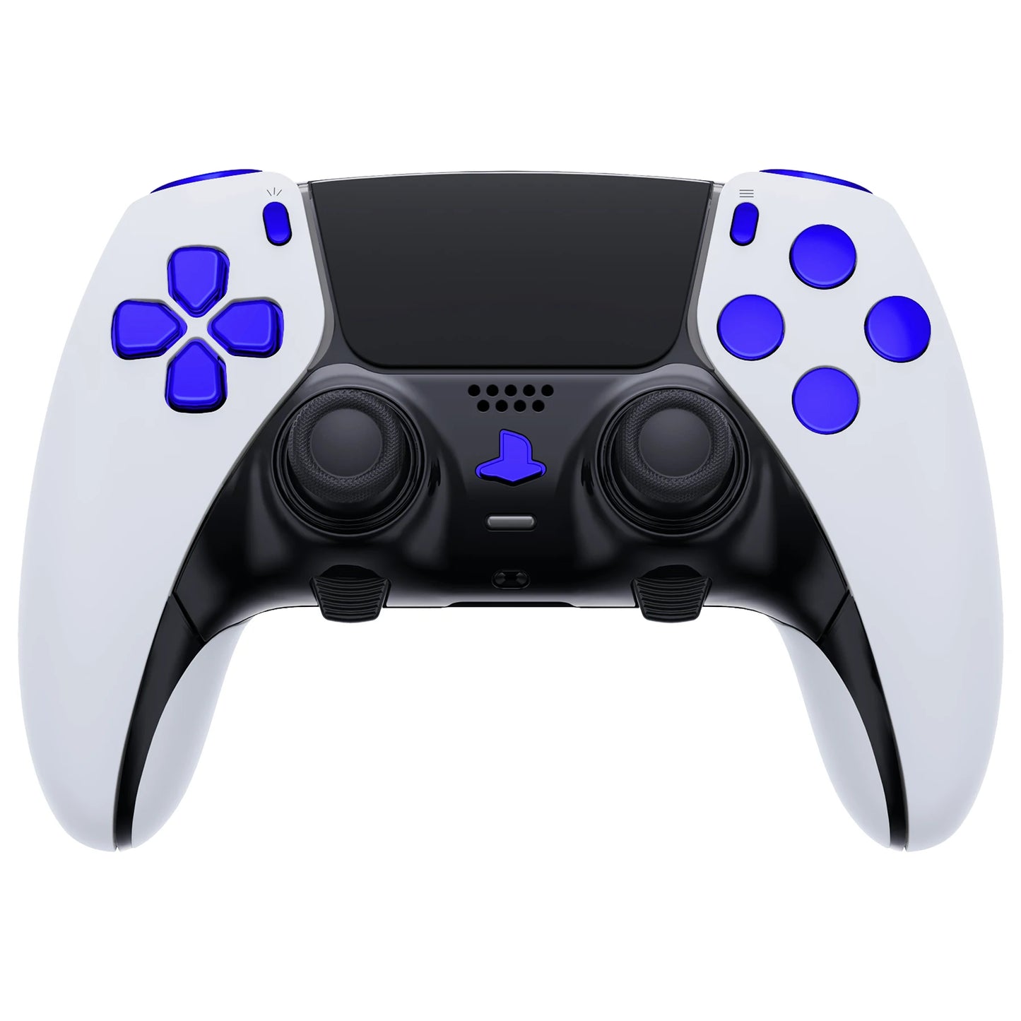 eXtremeRate for ps5 Edge Controller Replacement Chrome Full Set Buttons