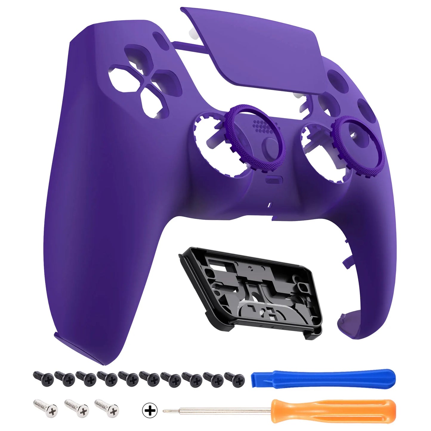 eXtremeRate LUNA Redesigned Replacement Front Shell Touchpad Compatible with ps5 Controller BDM-010/020/030/040/050