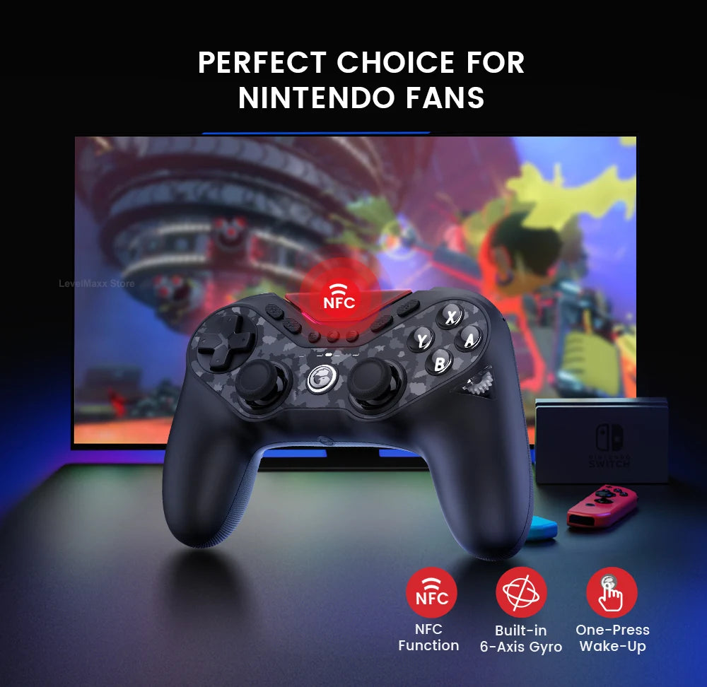 GameSir Tarantula Pro T3 Wireless Gaming Controller for PC/Switch/IOS/Android