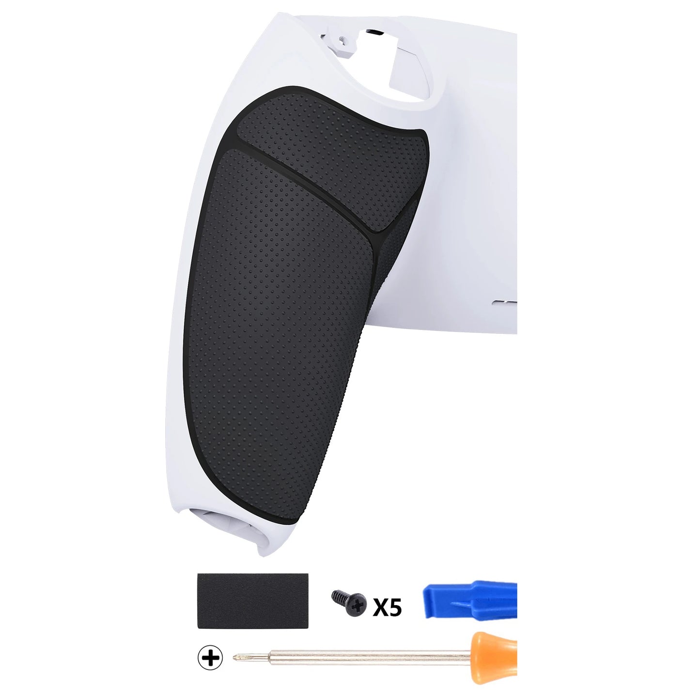 eXtremeRate Replacement Back Housing Bottom Shell Compatible with ps5 Controller BDM-010/020/030/040/050