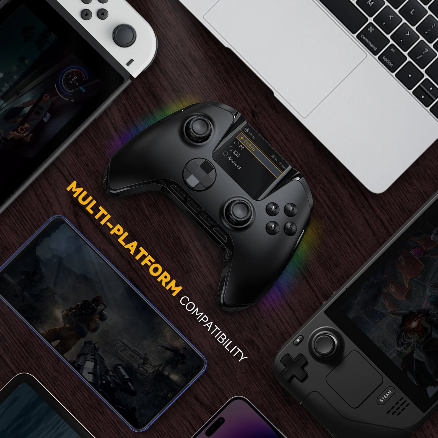 Manba One V2 Wireless Gaming Controller for PC/Switch/iOS/Android