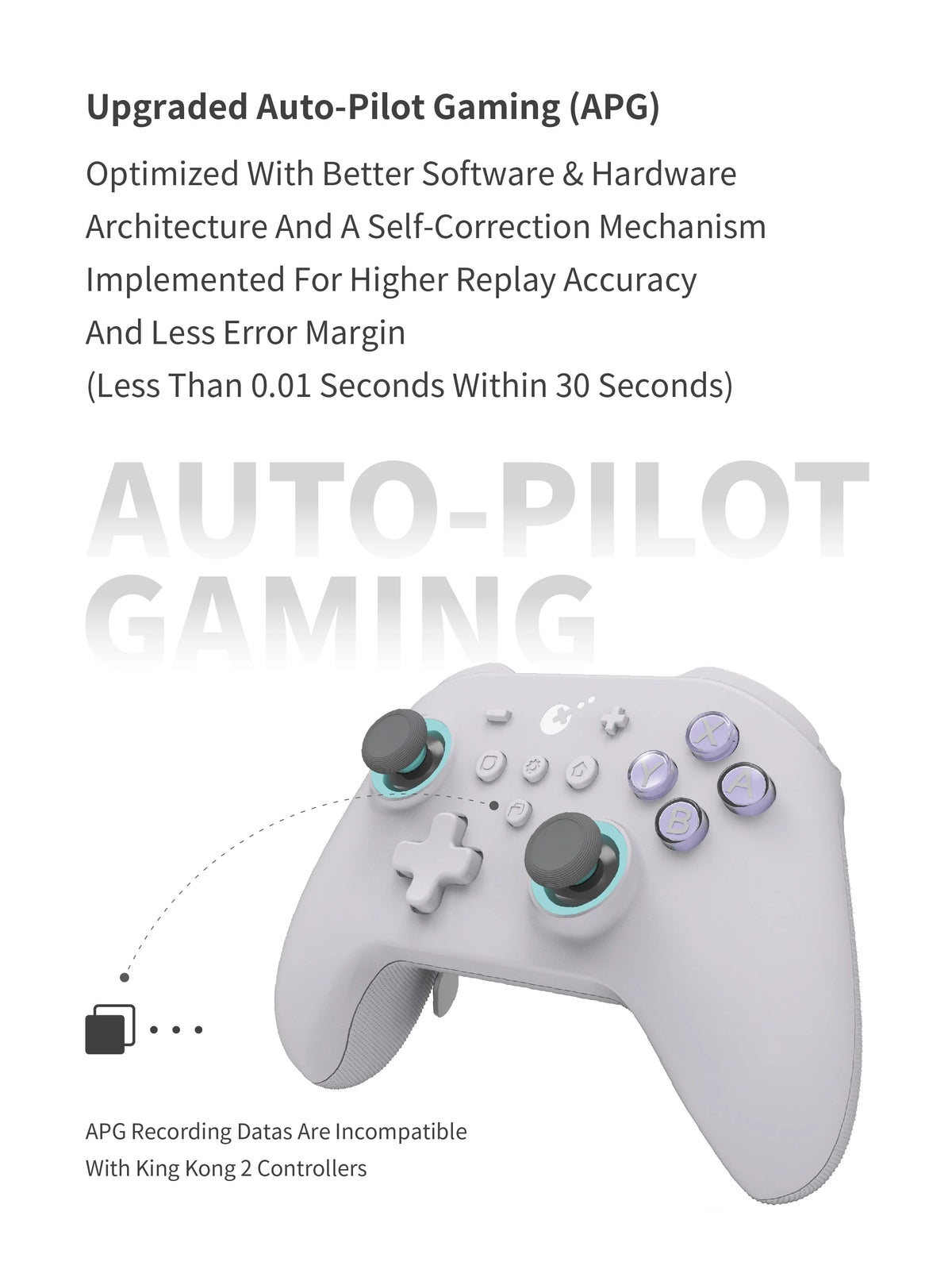 GuliKit KK3 MAX Wireless Gaming Controller For PC/Steam/Switch/Android/iOS