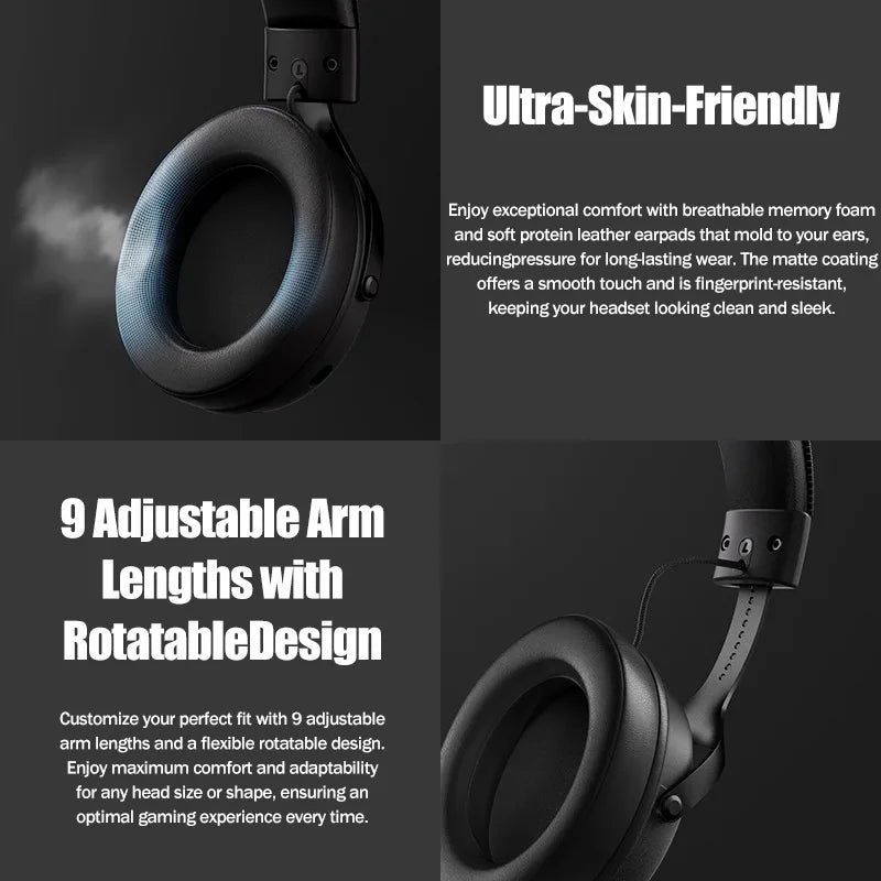 MCHOSE V9 Pro E-Sports Wireless Gaming Headset