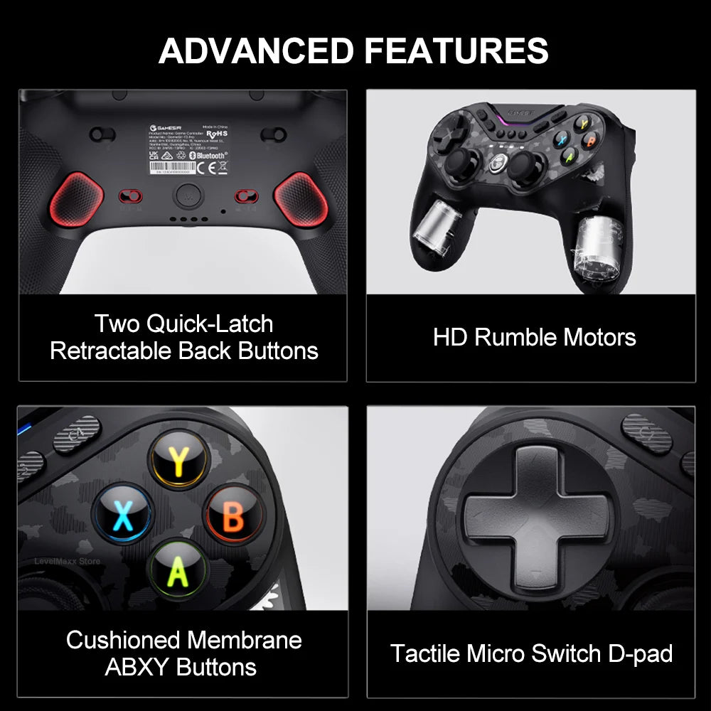 GameSir Tarantula Pro T3 Wireless Gaming Controller for PC/Switch/IOS/Android