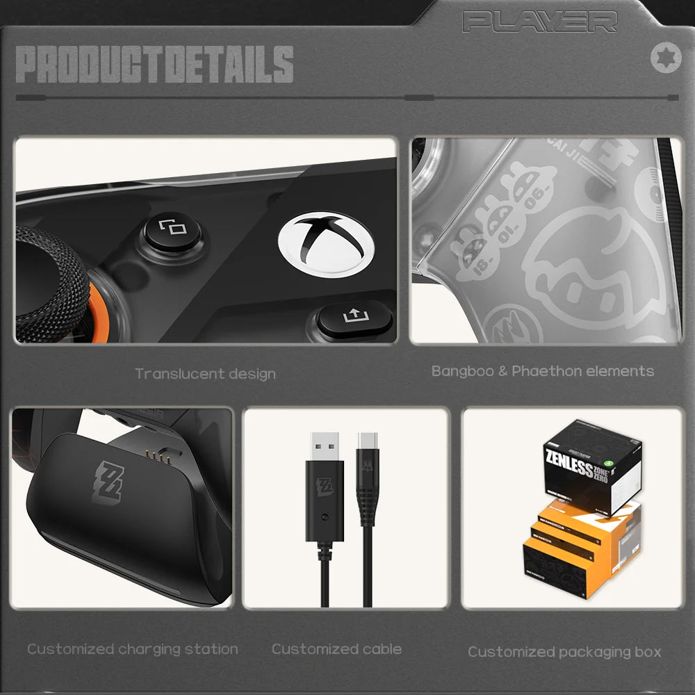 GameSir G7 Pro Zenless Zone Zero Wireless Gaming Controller for PC/Xbox