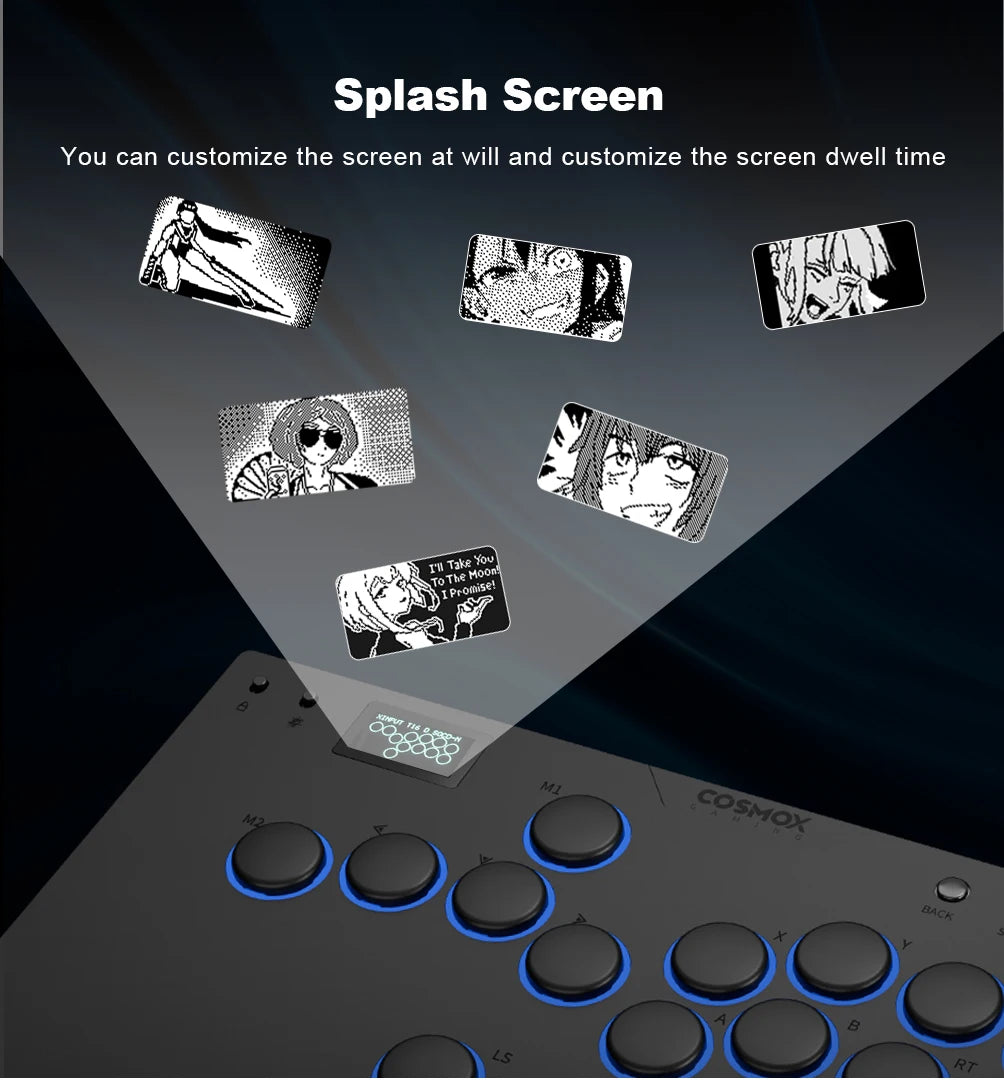 Haute42-COSMOX M Ultra 2 Aluminium Alloy Leverless Controller for PC/PS5/PS4/Steam/Switch