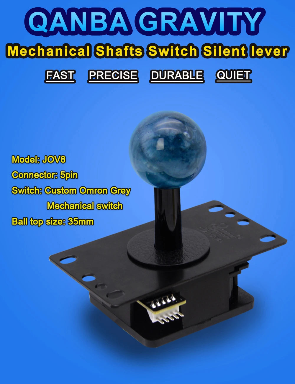 Qanba Gravity V8 JOV8S JCV8 Joystick Arcade Accessories Obsidian 2/Drone 2