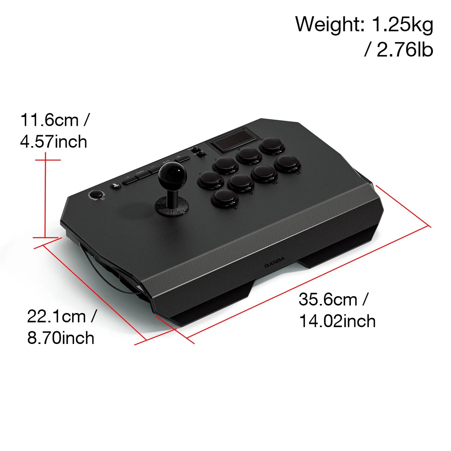 QANBA N3 Drone 2 Arcade Fighting Stick for PC/PS5/PS4