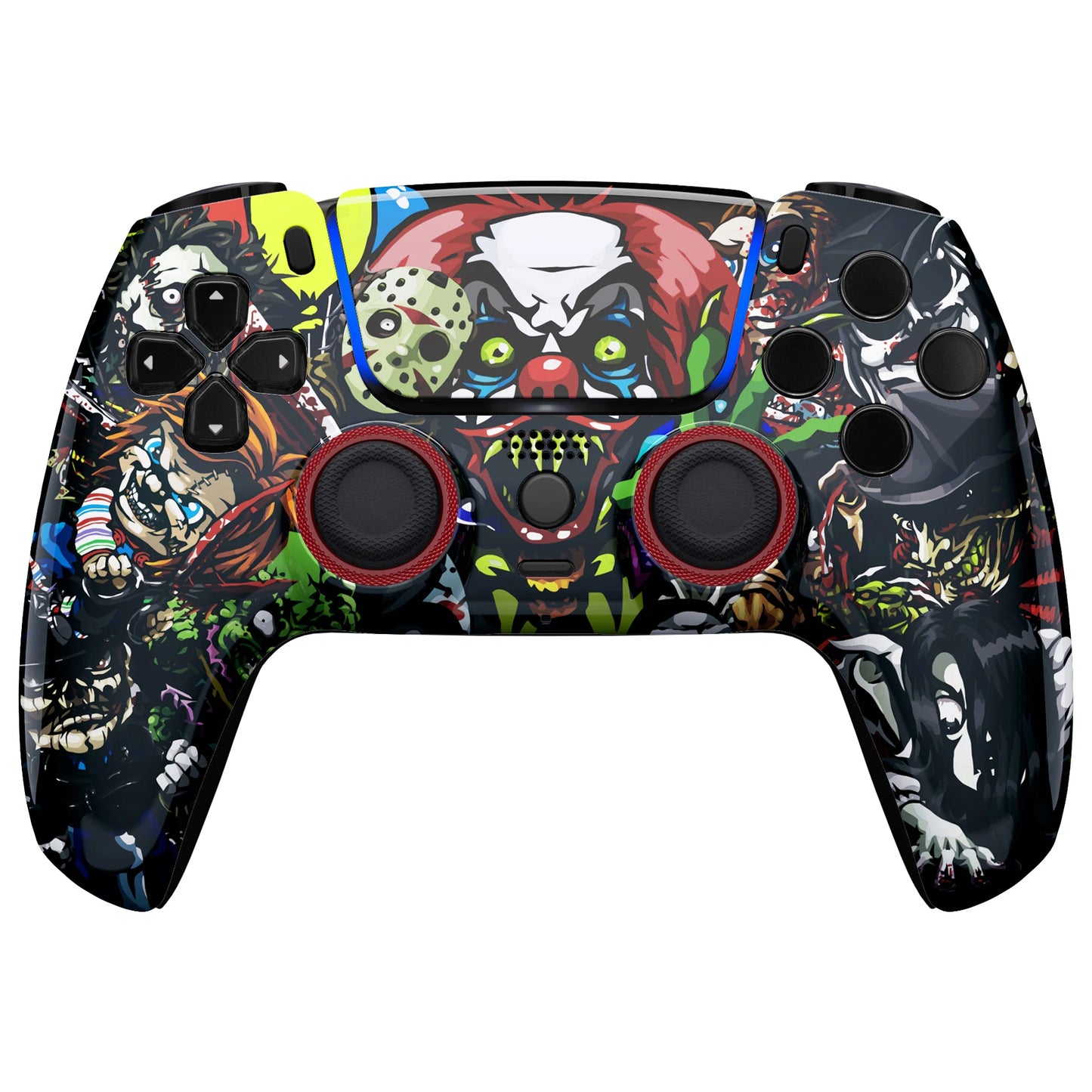 eXtremeRate LUNA Redesigned Replacement Front Shell Touchpad Compatible with ps5 Controller BDM-010/020/030/040/050