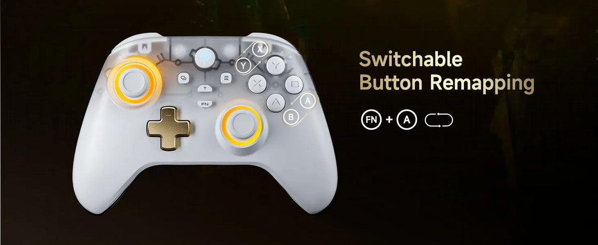 Easy SMX D05 Wireless Gaming Controller For PC/Switch/Android/iOS with Charging Dock