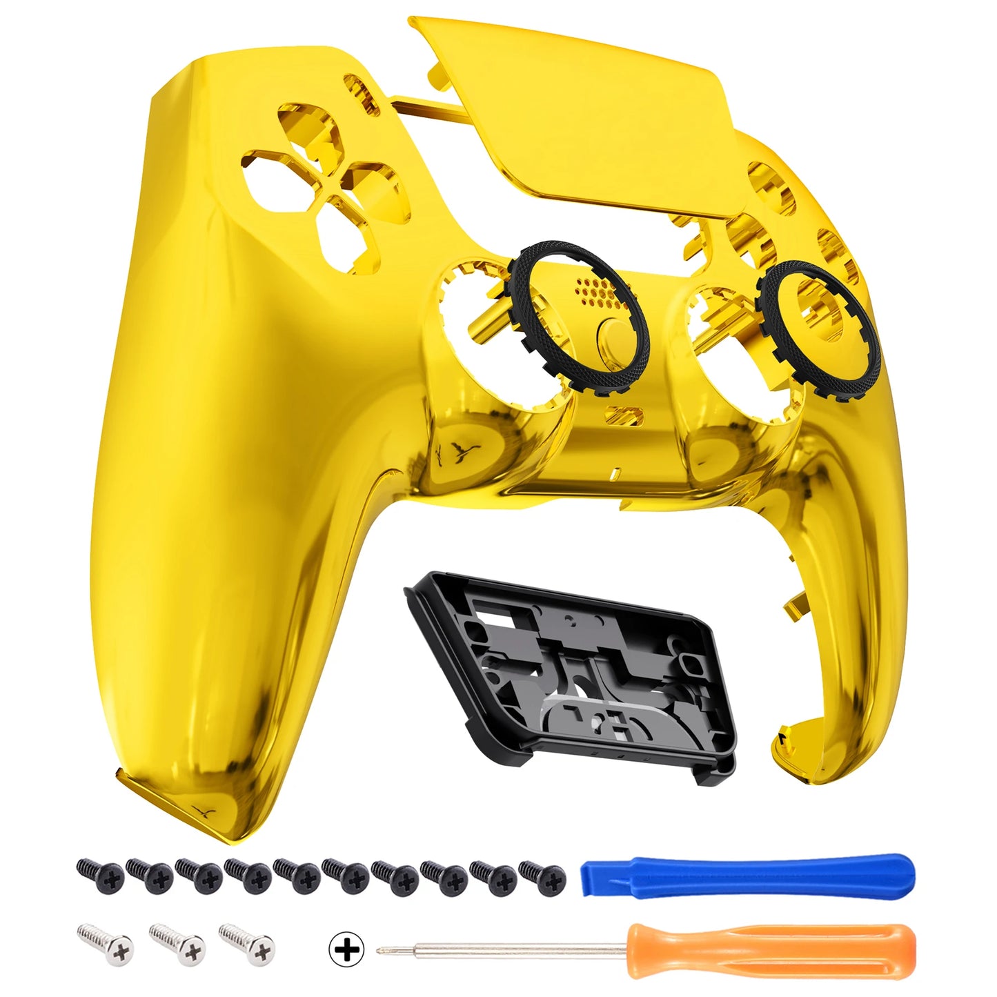 eXtremeRate LUNA Redesigned Replacement Front Shell Touchpad Compatible with ps5 Controller BDM-010/020/030/040/050