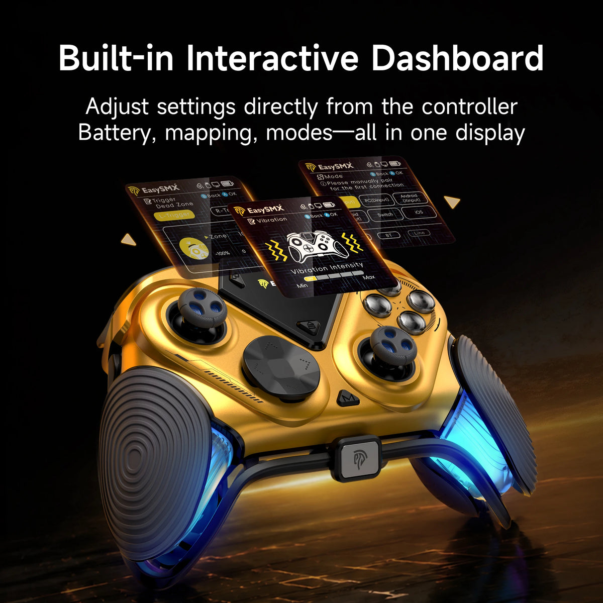 EasySMX Dune 8K Wireless Gaming Controller For PC/Steam/Switch/Android/iOS