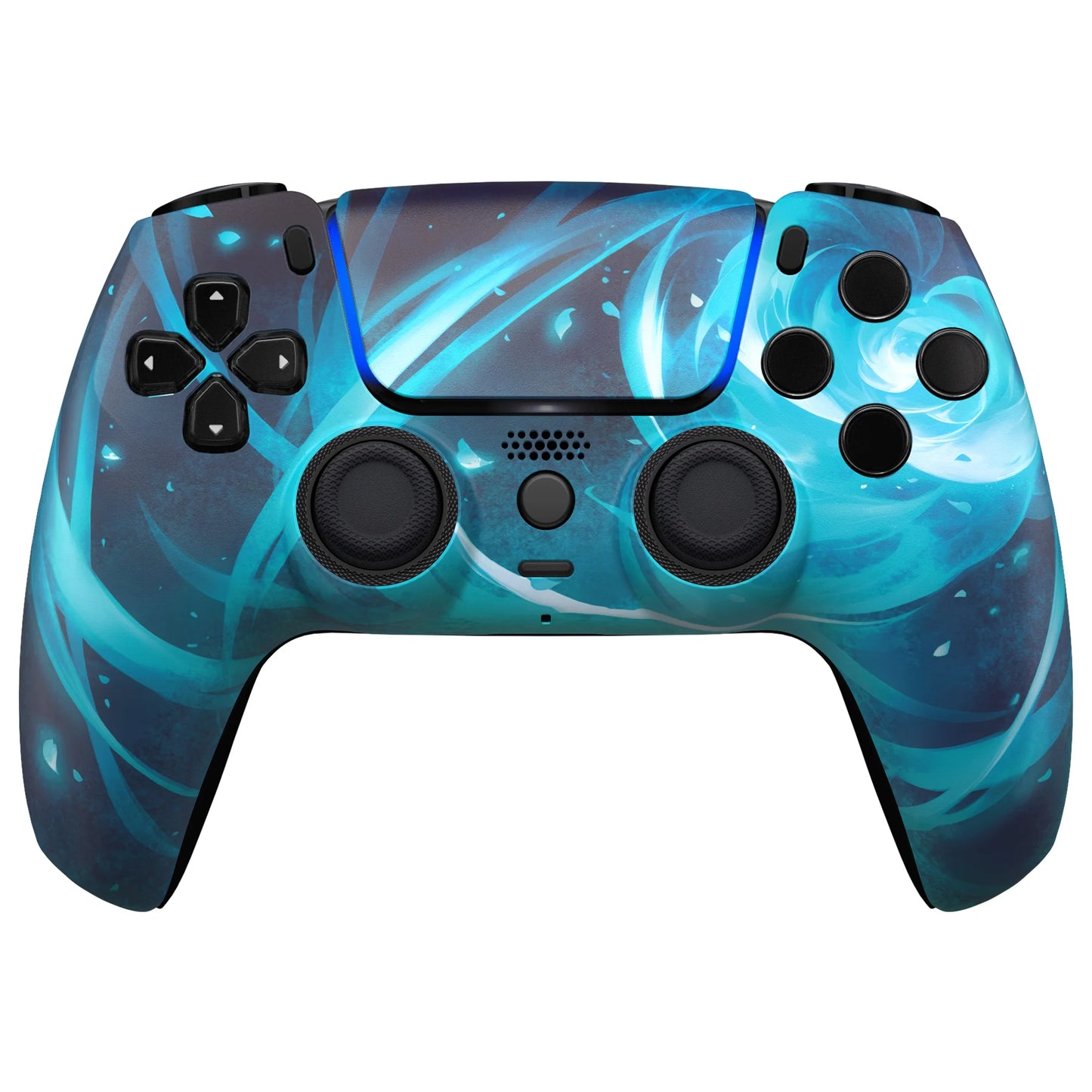 eXtremeRate LUNA Redesigned Replacement Front Shell Touchpad Compatible with ps5 Controller BDM-010/020/030/040/050
