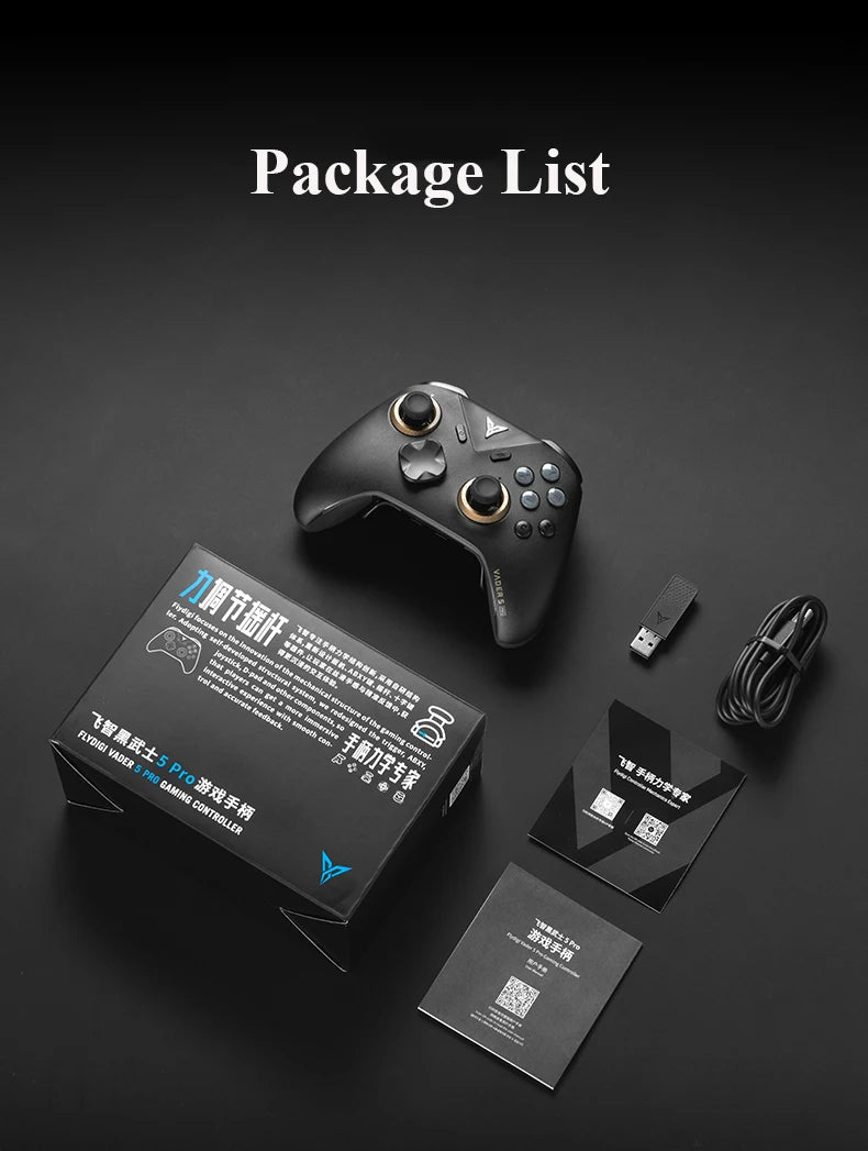 Flydigi Vader 5 Pro Gaming Controller for PC/Switch/iOS/Android
