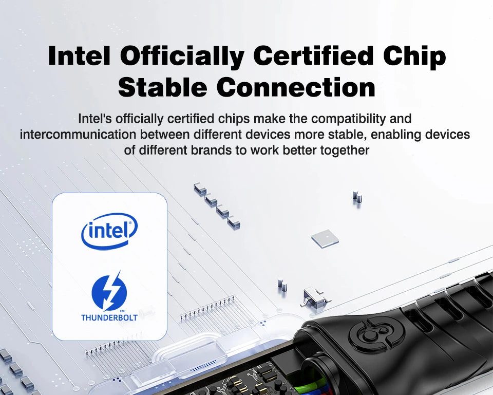 UGOURD 80Gbps Thunderbolt 5 Cable Certified Chip USB-C 20Gbps 240W 16K