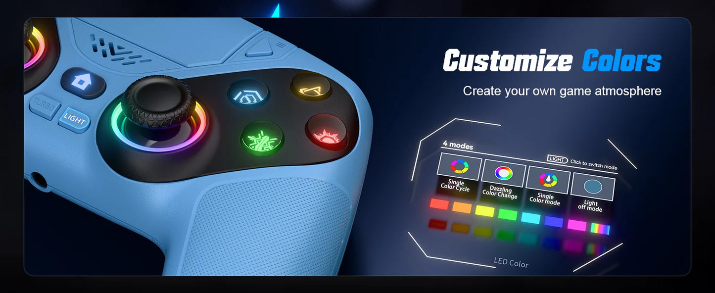 GAMROMBO Wireless Gaming Controller for PS5/PC