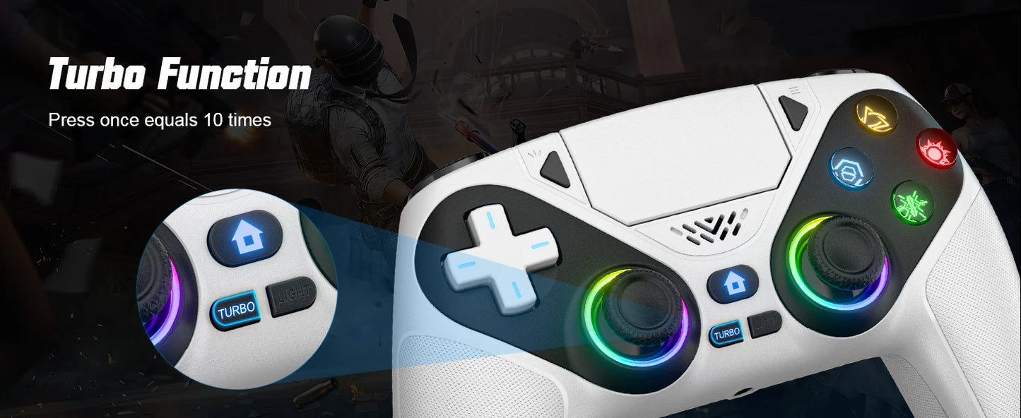 GAMROMBO Wireless Gaming Controller for PS5/PC