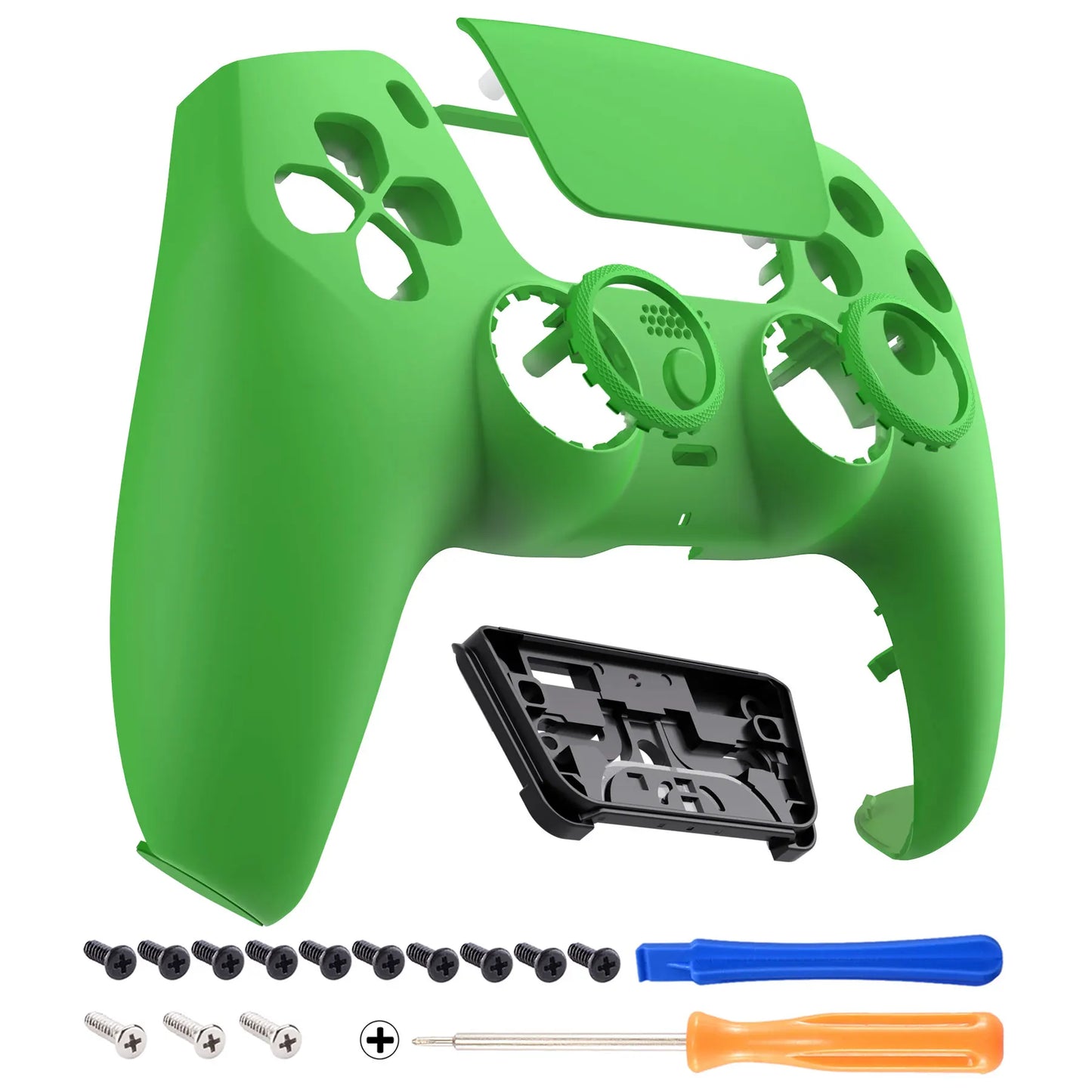 eXtremeRate LUNA Redesigned Replacement Front Shell Touchpad Compatible with ps5 Controller BDM-010/020/030/040/050