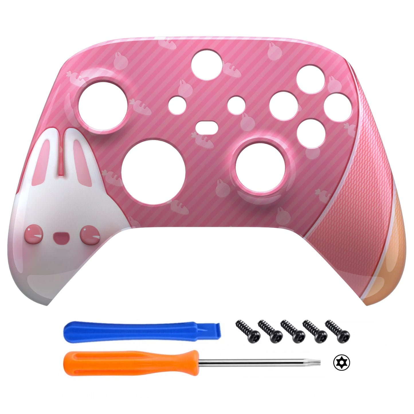eXtremeRate Replacement Housing Shell Case for Xbox Series X/S (Xbox Core) Controller - Easter Rabbit