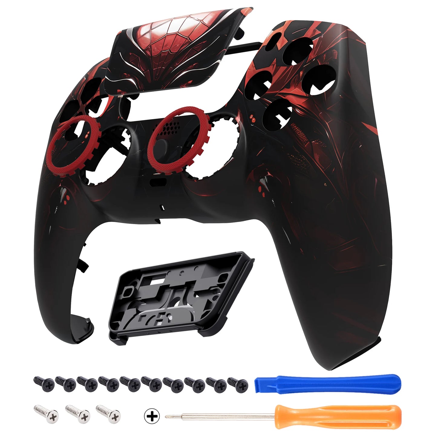 eXtremeRate LUNA Redesigned Replacement Front Shell Touchpad For ps5 Controller BDM-010/020/030/040/050