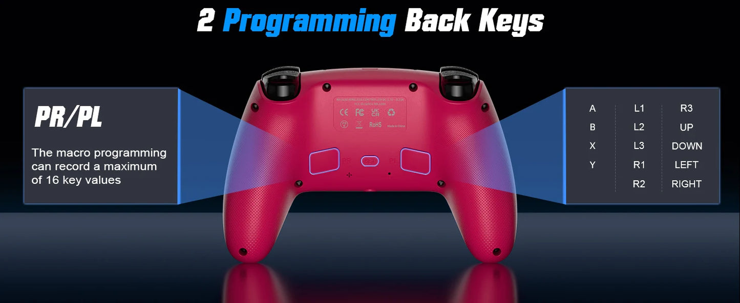 GAMROMBO Wireless Gaming Controller for PS5/PC