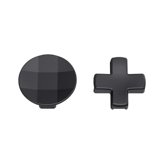 eXtremeRate Replacement Parts Directional Pad Button Kits for Xbox Elite 1/2 Controller, 2 pcs Magnetic Stainless Steel D-Pads