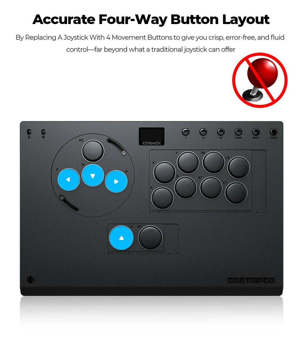 Haute42 X-Move Aluminium Alloy Leverless Controller For PC/PS5/PS4
